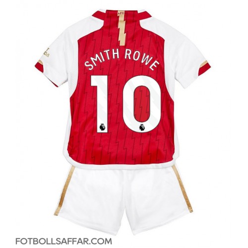 Arsenal Emile Smith Rowe #10 Hemmadräkt Barn 2023-24 Kortärmad (+ Korta byxor)